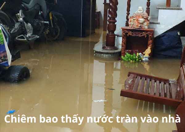 Ý nghĩa của chiêm bao thấy nước tràn vào nhà