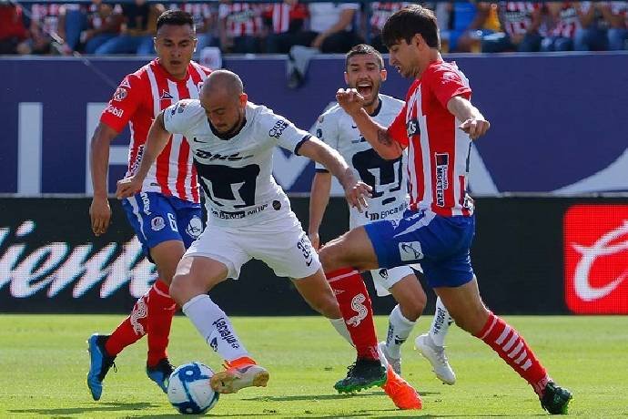 Nhận định tỷ số bóng đá hiệp 1 San Luis vs Pumas