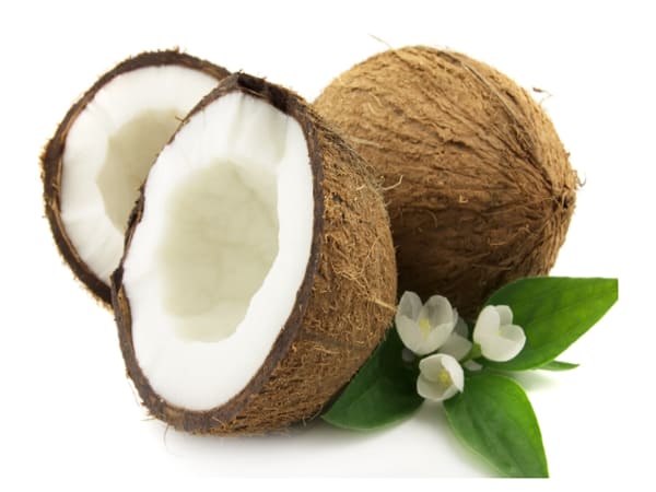 Nhìn thấy dừa bị vỡ hoặc dừa khô