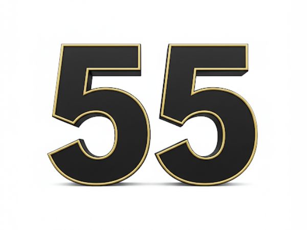 Ý nghĩa con số 55 trong phong thủy và cuộc sống